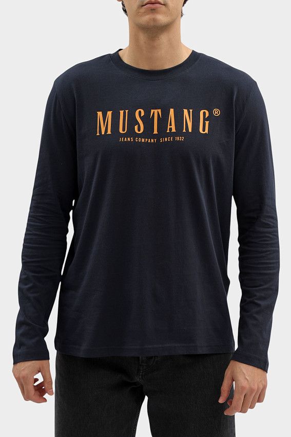 Лонгслив Mustang Синий