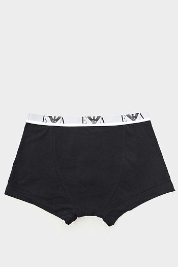 Носки хлопковые черные Emporio Armani