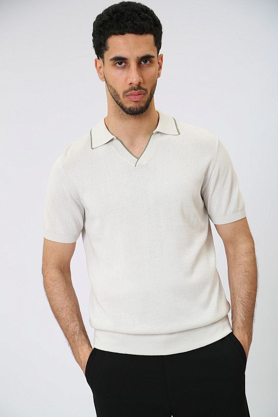 Поло Strellson Серый