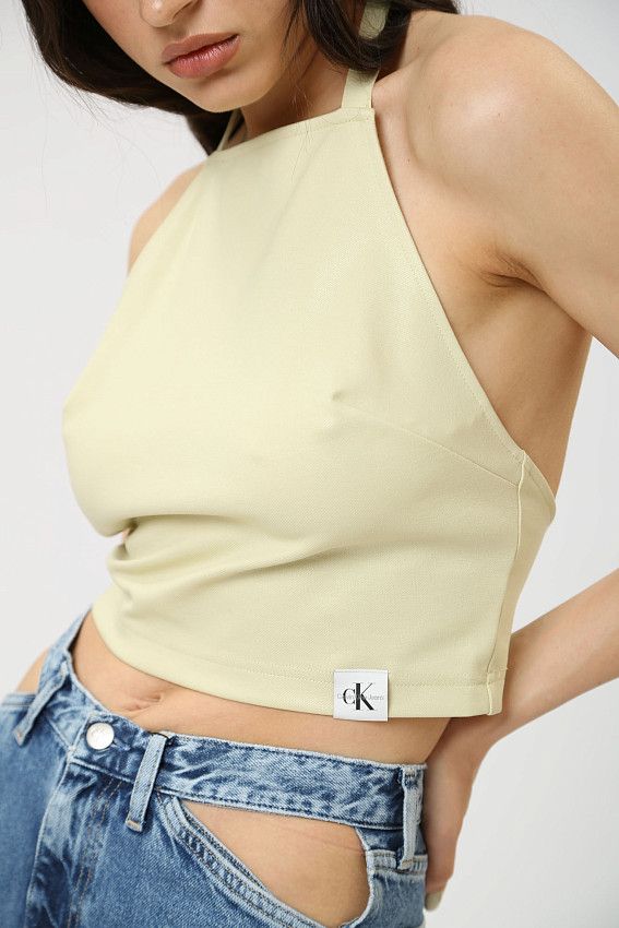 Топ Calvin Klein Jeans Бежевый