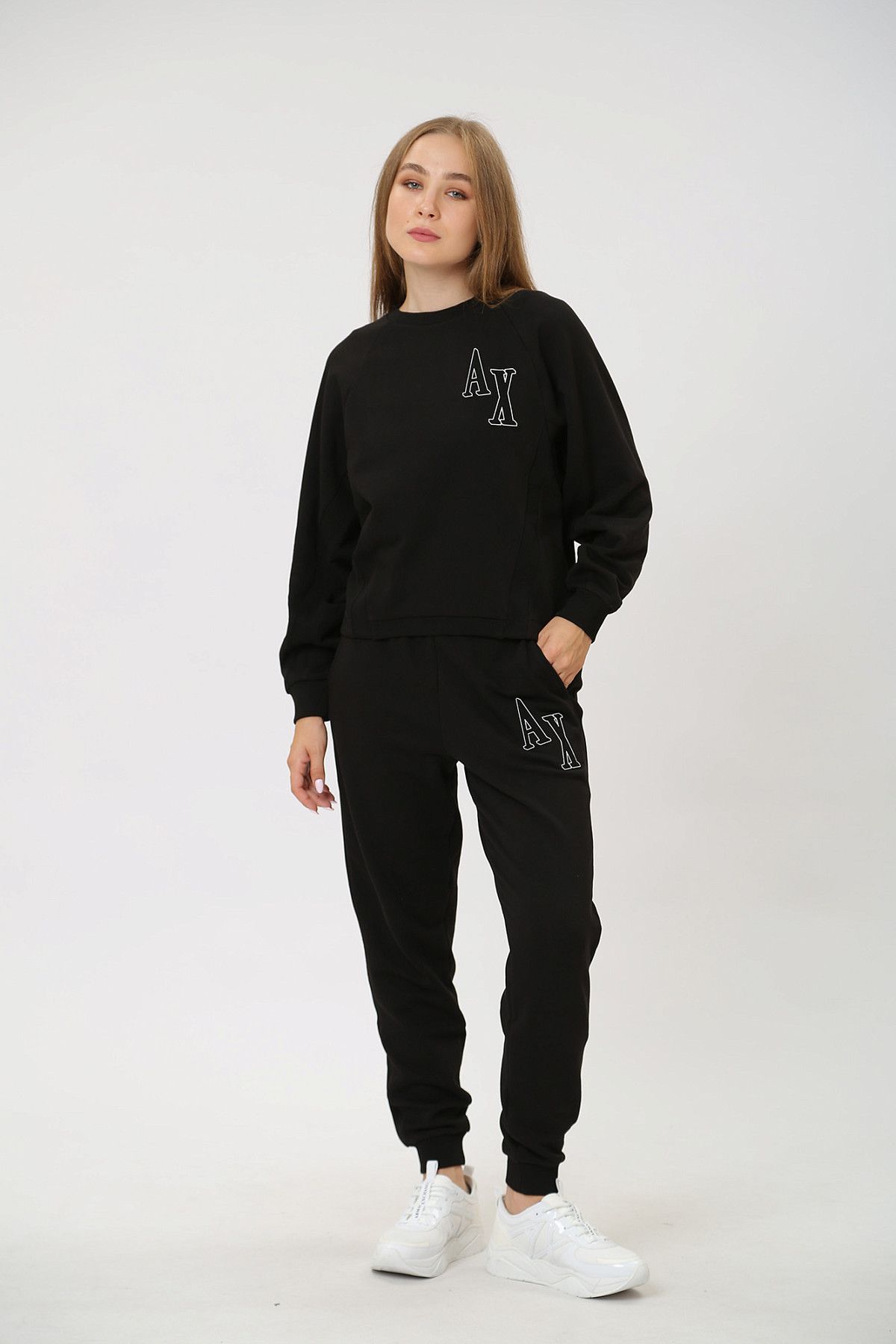 Брюки спортивные Armani Exchange Черный
