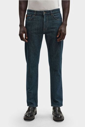 Джинсы прямые синие Trussardi