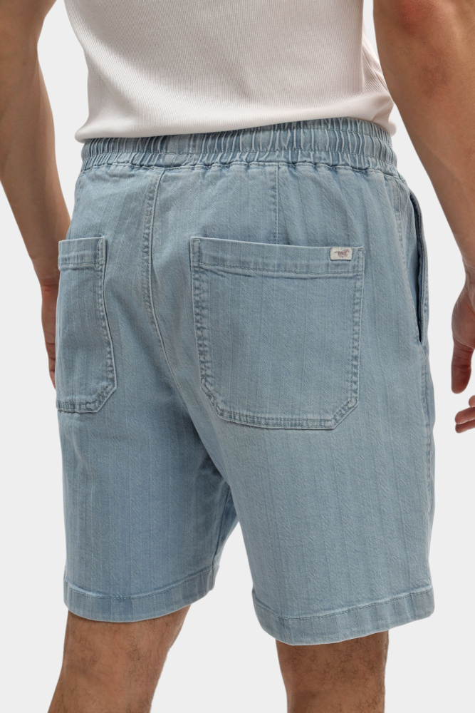 1016652-500 Шорты джинсовые Mustang Синий