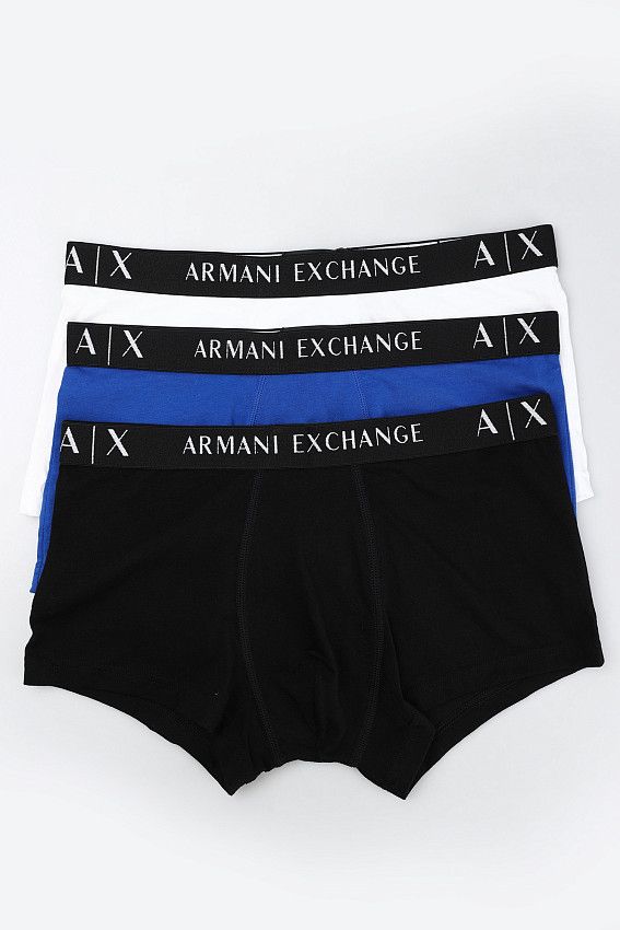 Трусы 3 шт Armani Exchange Белый