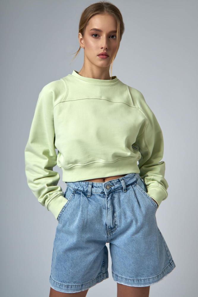 VW-OMA-33-440 шорты джинсовые van mich 