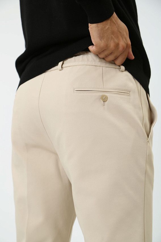 Брюки Karl Lagerfeld Бежевый