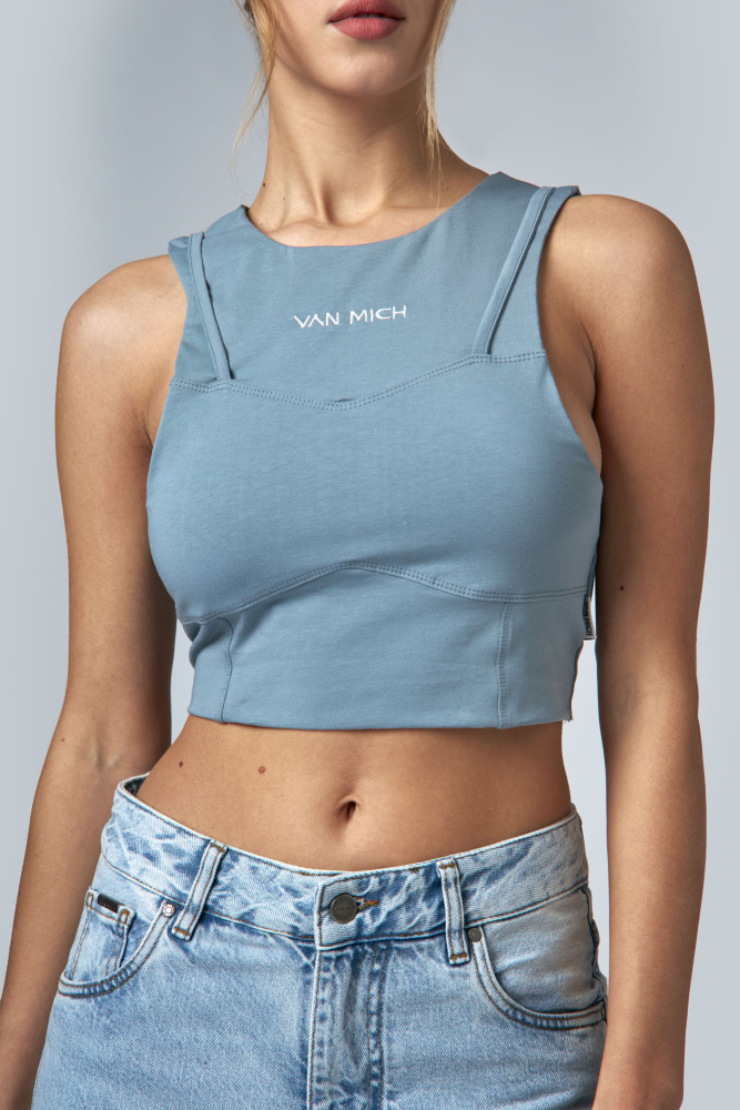 VW-FAT-22-402 кроп-топ van mich 