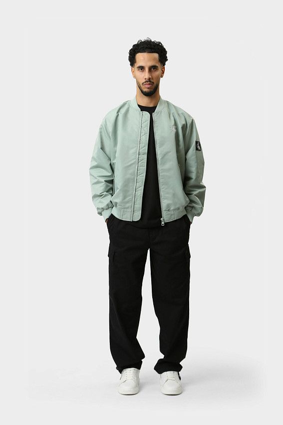 Бомбер Calvin Klein Jeans Зеленый