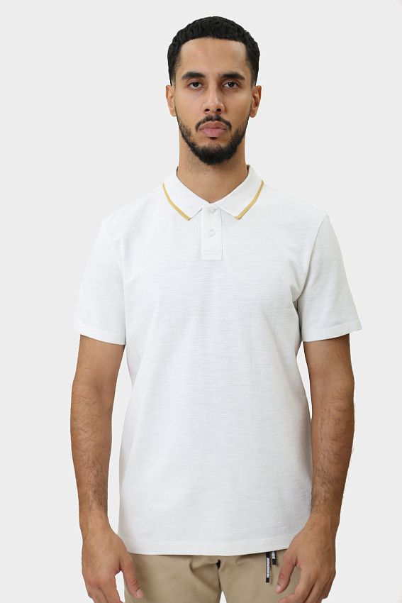 Поло Strellson Молочный