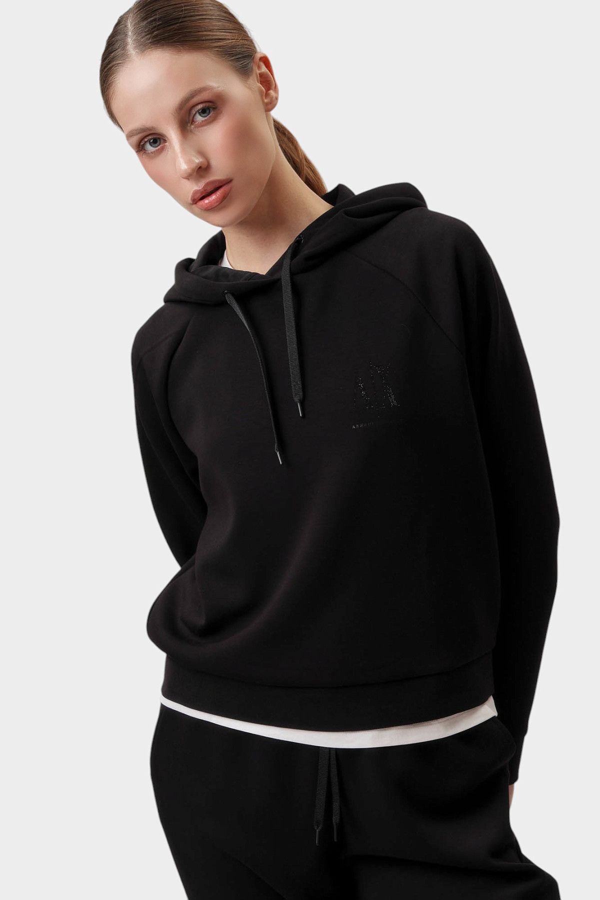 Худи Armani Exchange Черный