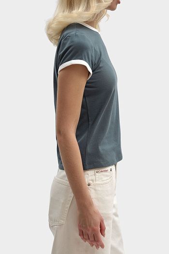 Футболка из хлопка Calvin Klein Jeans