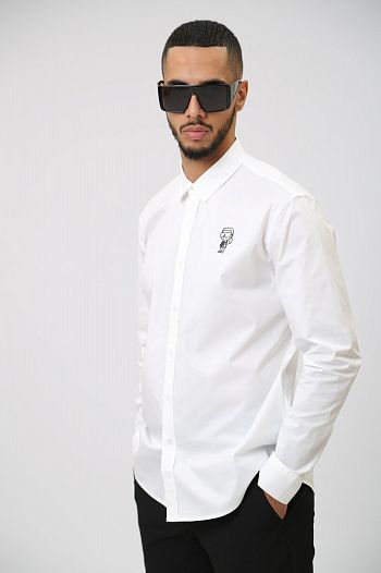 Рубашка с длинным рукавом Karl Lagerfeld