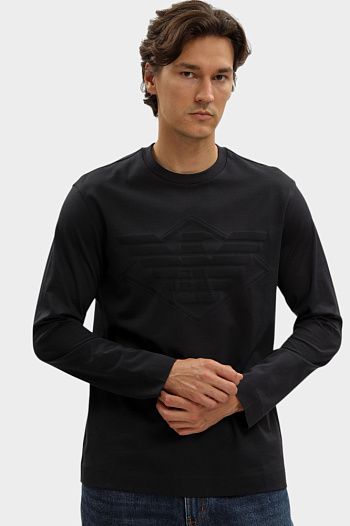 Футболка из хлопка Emporio Armani