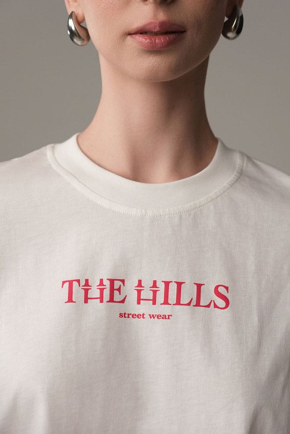 Футболка The Hills Молочный
