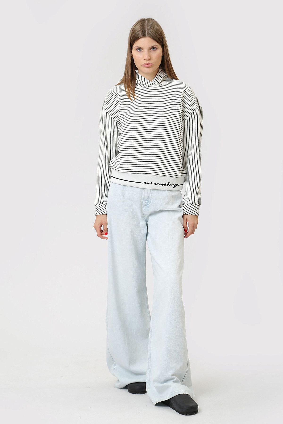 Худи Armani Exchange Белый