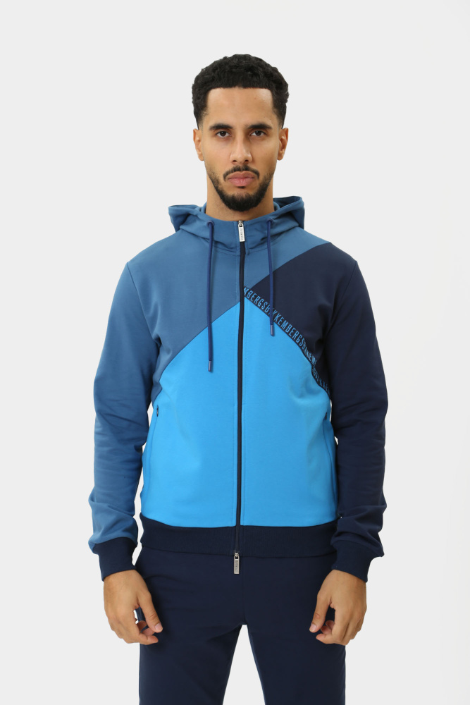 PBMF0027 Толстовка Bikkembergs Синий