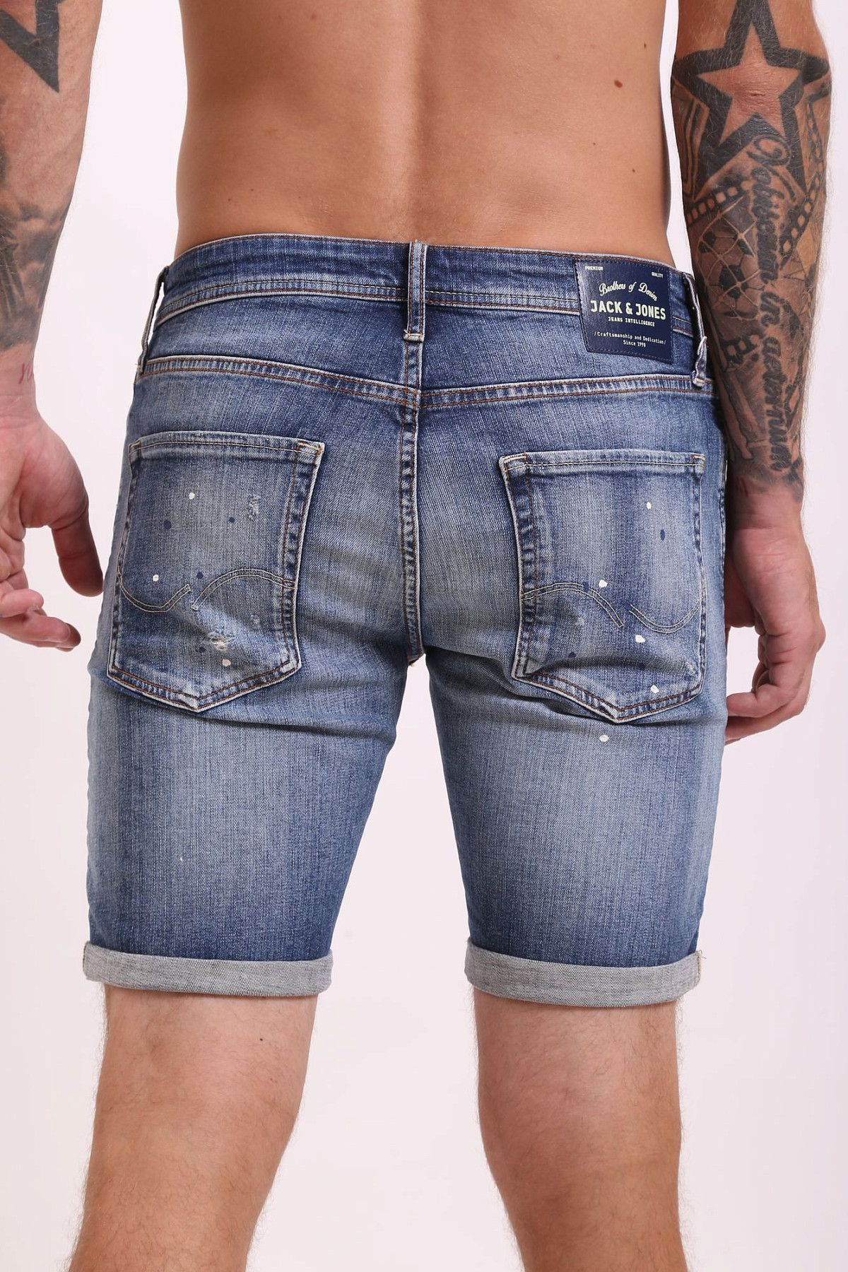 Шорты джинсовые Jack &amp; Jones Голубой