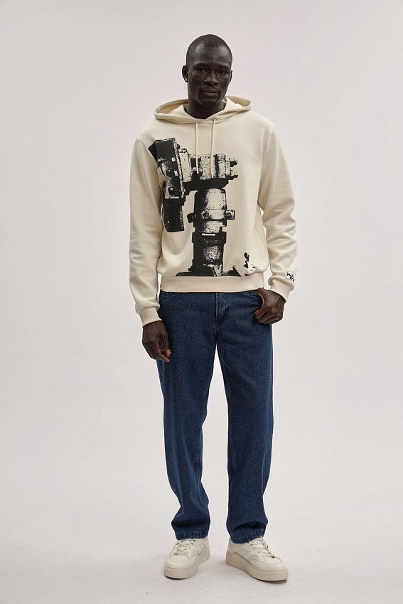 Худи Bikkembergs Бежевый