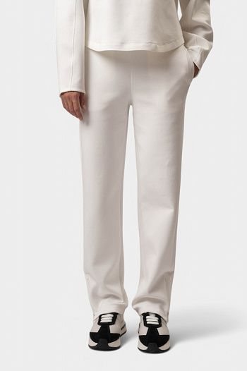 Брюки хлопковые белые Emporio Armani
