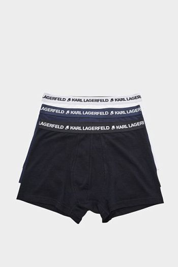 Трусы хлопковые черные Karl Lagerfeld