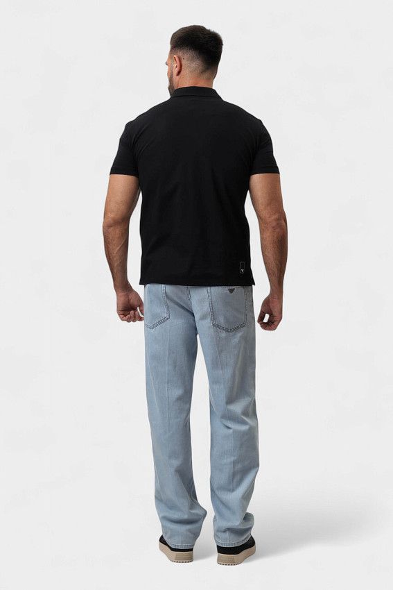 Поло Emporio Armani Синий