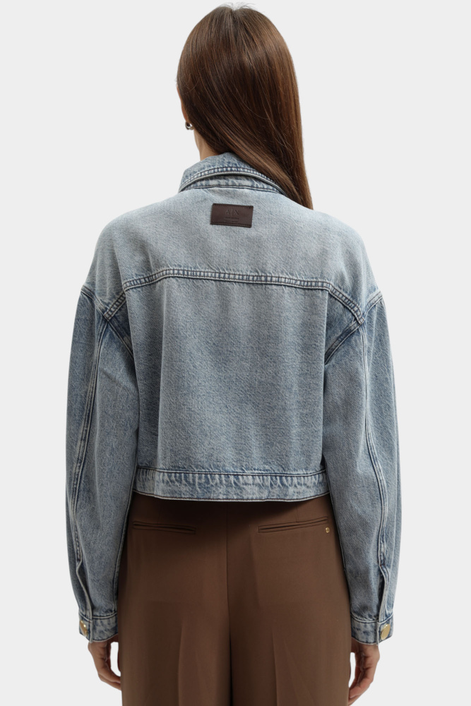 XW002260_AF21338 куртка джинсовая armani exchange 