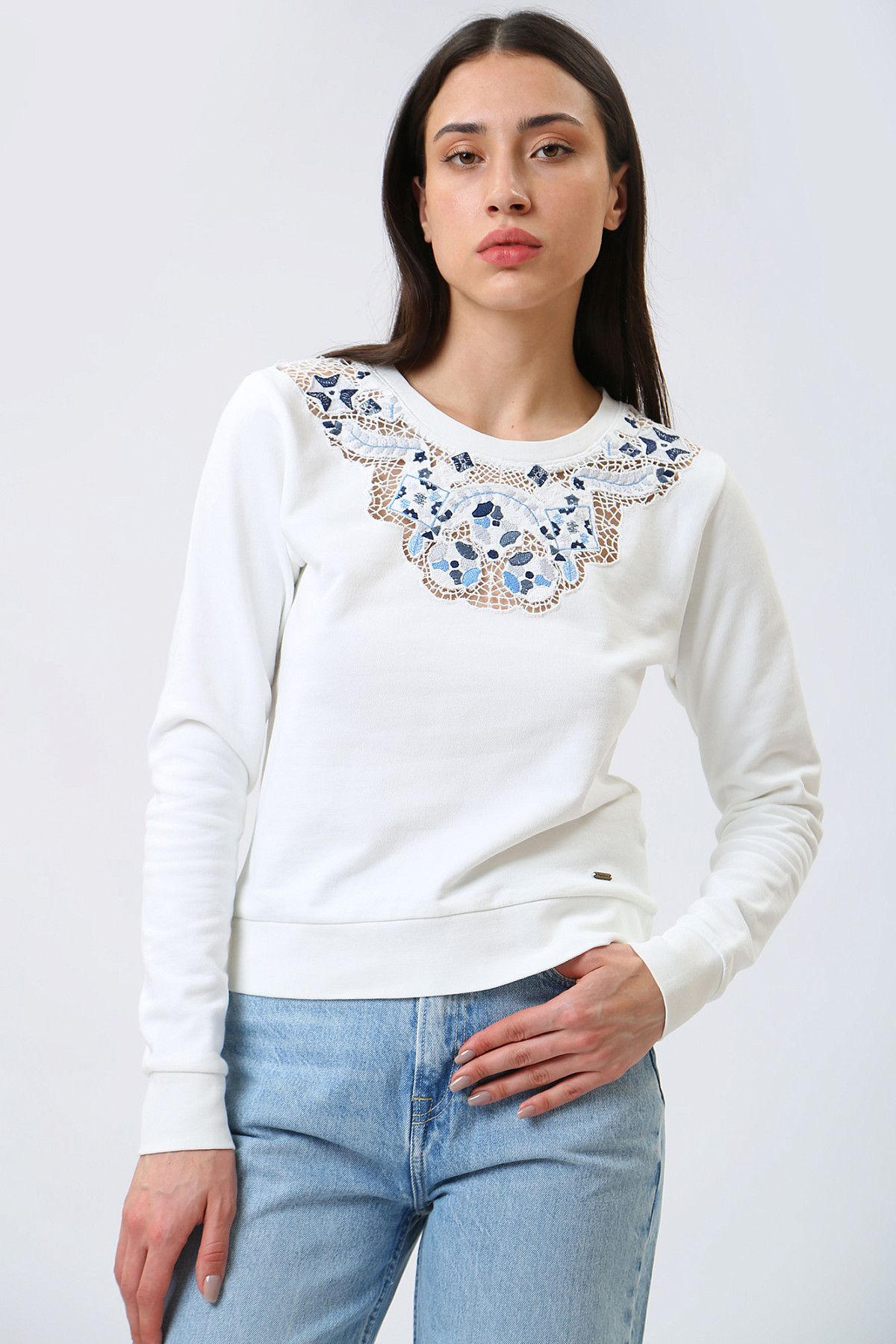 Свитшот Pepe Jeans Белый