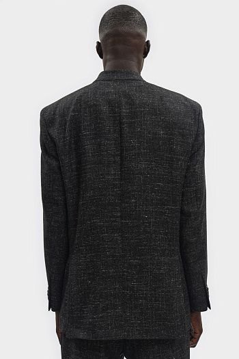 Брюки классические шерстяные черные Karl Lagerfeld
