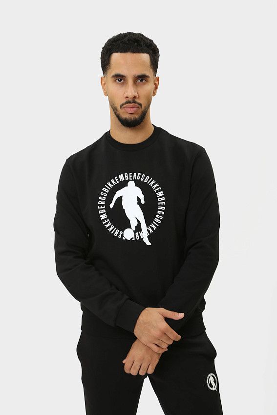 Свитшот Bikkembergs Черный