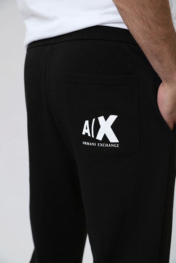 Брюки спортивные Armani Exchange Черный