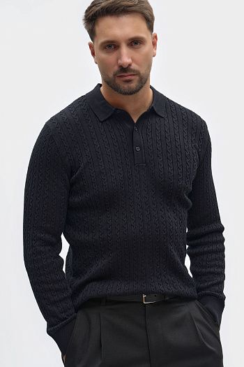 Поло из хлопка Armani Exchange