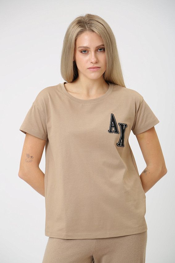 Футболка Armani Exchange Бежевый