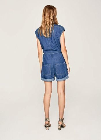 Полукомбинезон джинсовый Pepe Jeans