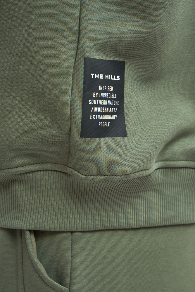 M-252-P-20-0602 Свитшот The Hills Хаки