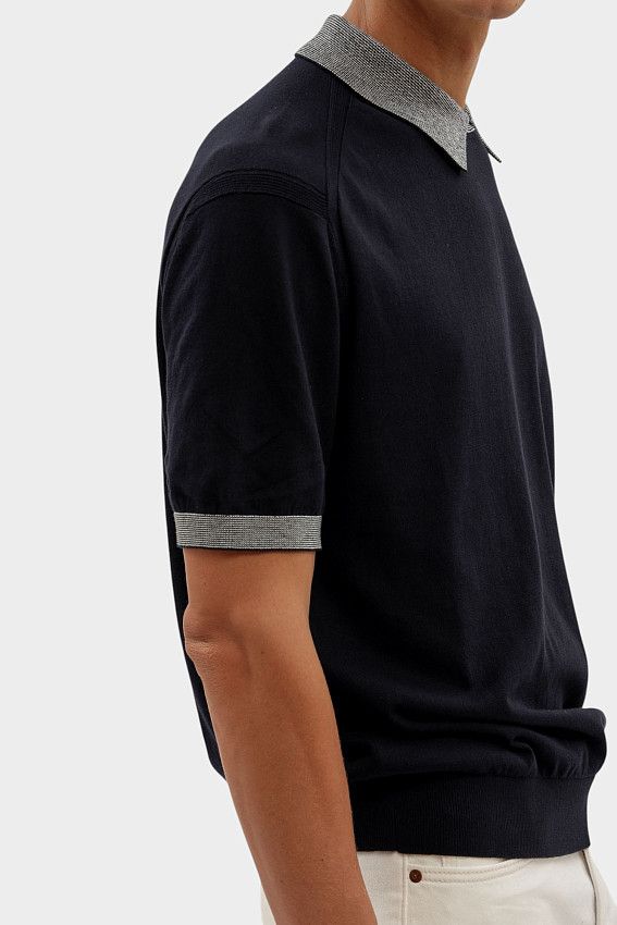 Поло Armani Exchange Синий