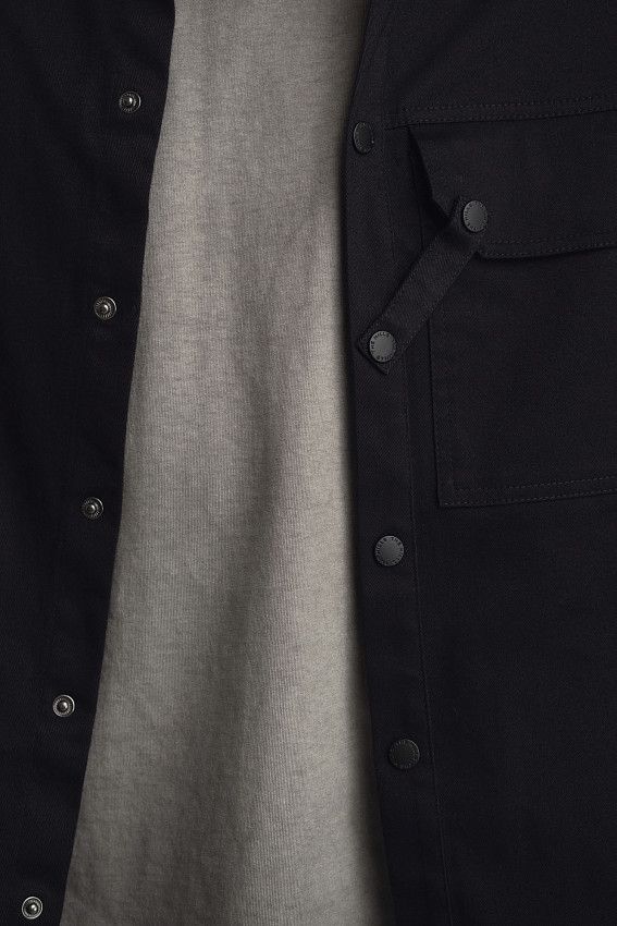 Рубашка с длинным рукавом The Hills Черный