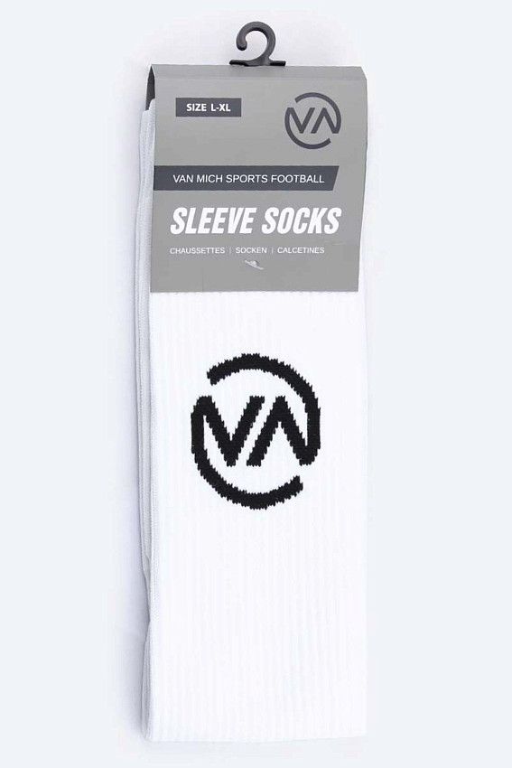 Футбольные гетры обрезки Van Mich Спорт Белый