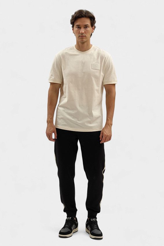 Футболка EA7 Бежевый