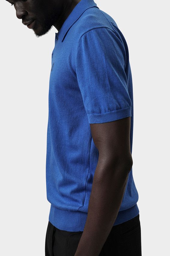 Поло трикотажное Bikkembergs Синий