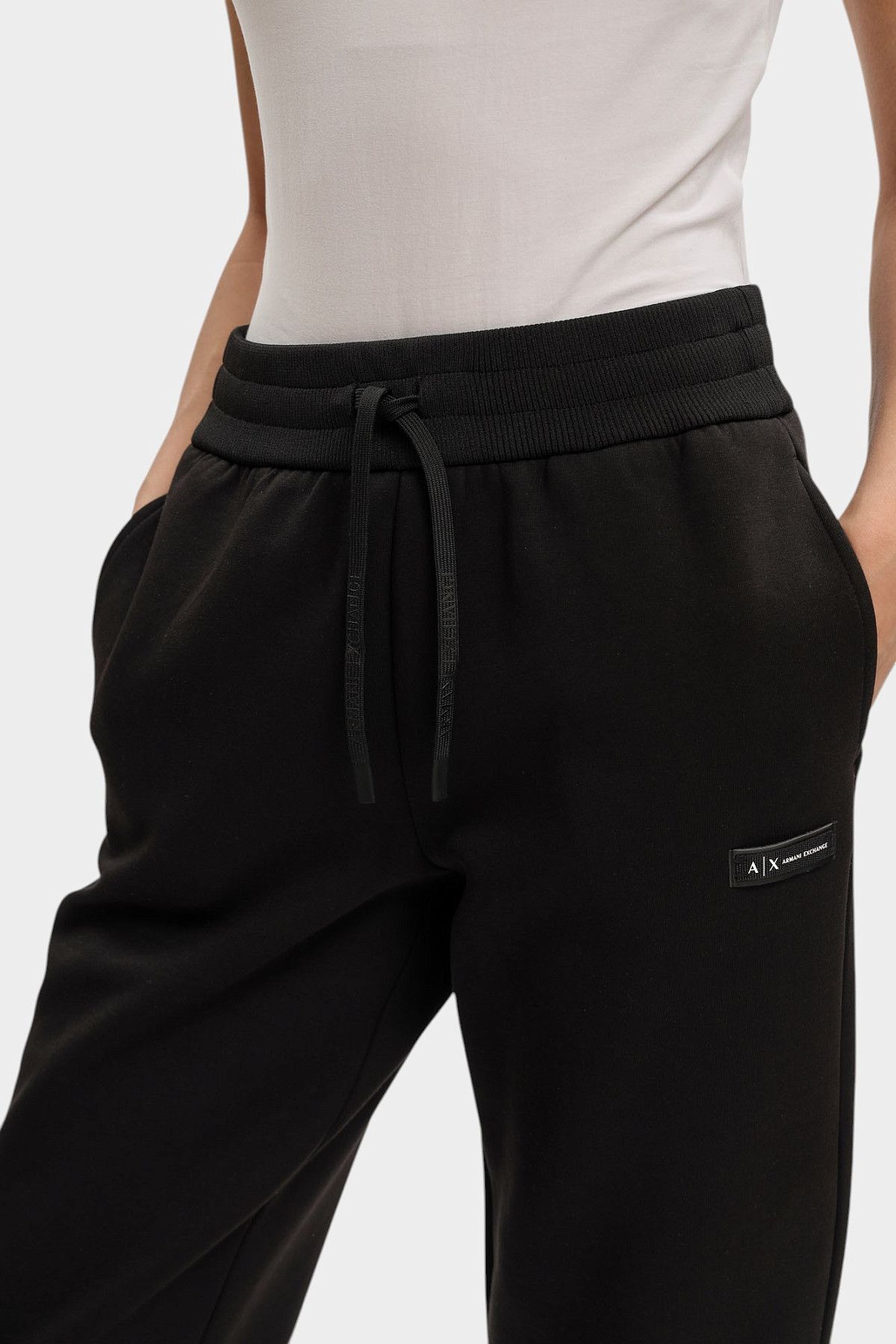 Брюки спортивные Armani Exchange Черный