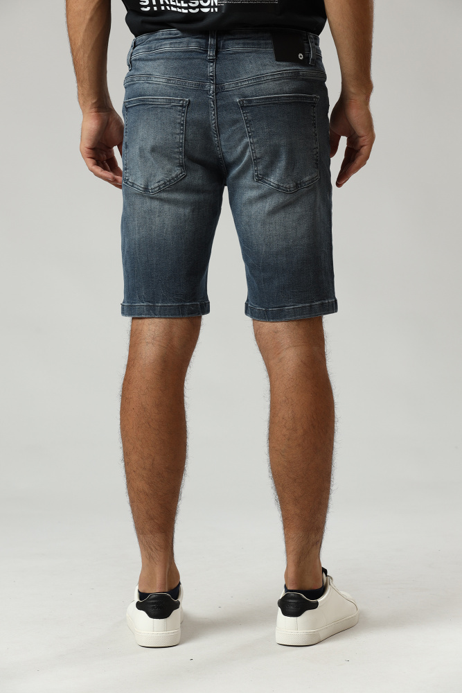 30032468_10013658 Шорты джинсовые Strellson Голубой