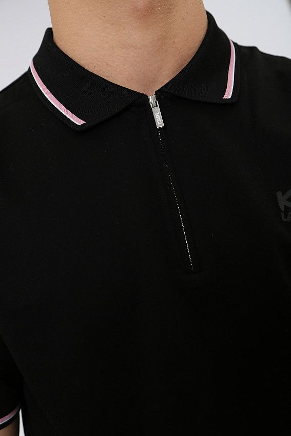 Поло Karl Lagerfeld Белый