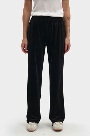 Брюки спортивные широкие черные Armani Exchange