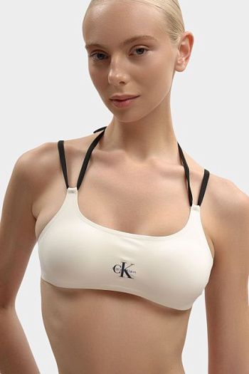 Верх купальника белый Calvin Klein Underwear