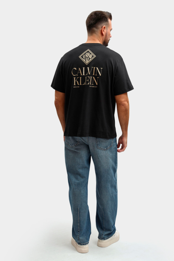 LV14RE801G Футболка Calvin Klein Jeans Черный