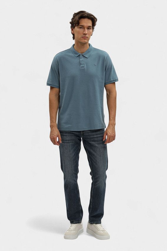 Поло Mustang Синий