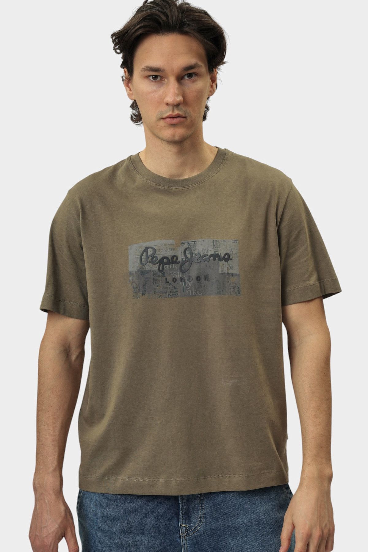 Футболка Pepe Jeans Зеленый
