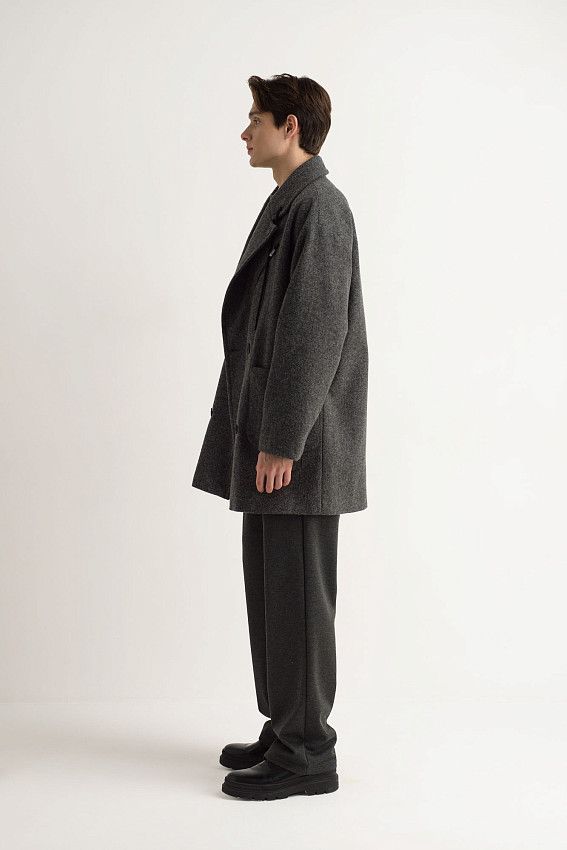 Пальто The Hills Серый