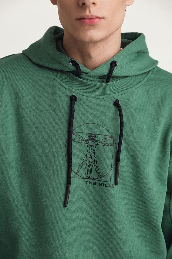 Худи The Hills Зеленый