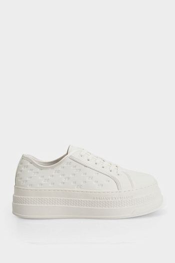 Кеды белые Armani Exchange